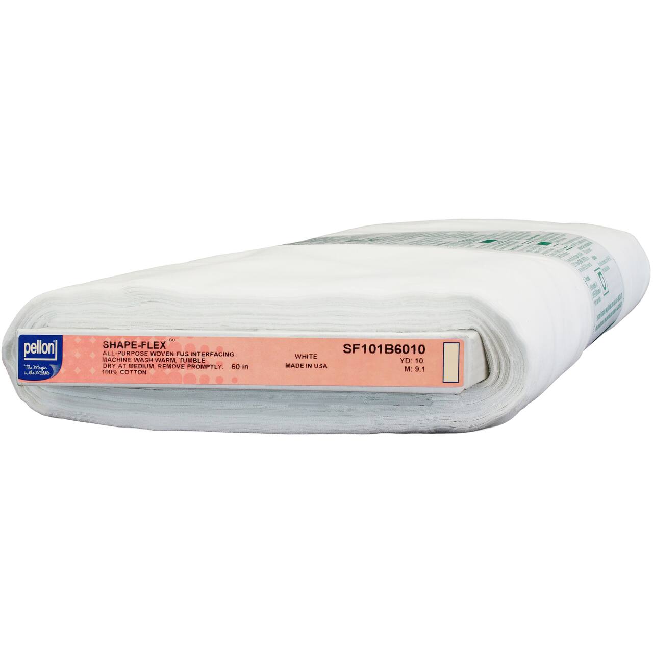 Pellon® Shape-Flex® White Woven Fusible Interfacing, 60'' x 10yd.